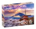 neuveden: Puzzle Hora Fudži na jaře, Japonsko 1000 dílků