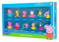 neuveden: Prasátko Peppa 12 sběratelských figurek s razítkem - Deluxe box