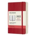 neuveden: Moleskine Diář 2022 červený S, denní, měkký