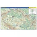 neuveden: Česko - nástěnná fyzická mapa 1 : 500 000