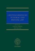 Green Sarah: Cryptocurrencies in Public and Private Law