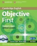 Capel Annette: Objective First Student´s Book without Answers with CD-ROM (3rd)