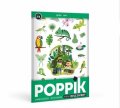 neuveden: Poppik Malý samolepkový plakát - Zelená