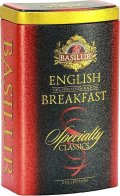neuveden: BASILUR Specialty English Breakfast plech 100g