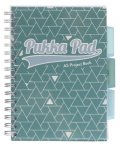 neuveden: Pukka Pad Projektový blok Glee A5, papír 80g, 100 listů, zelený