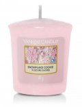 neuveden: YANKEE CANDLE Snowflake Cookie svíčka 49g votivní