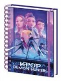 -: KPop Demon Hunters Kroužkový blok A5