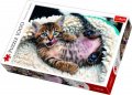neuveden: Trefl Puzzle Veselé kotě / 1000 dílků
