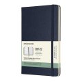 neuveden: Moleskine Zápisník plánovací 2021-2022 modrý L, tvrdý