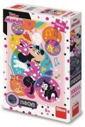 neuveden: Puzzle Minnie neon 100 XL dílků