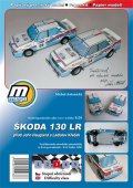 Antonický Michal: Škoda 130 LR/papírový model