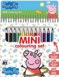 neuveden: Prasátko Peppa - Mini set s pastelkami