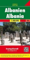neuveden: Albánie 1:400 000 / automapa + mapa pro volný čas