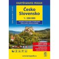 neuveden: Česko/Slovensko - autoatlas/1:200 000