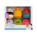 neuveden: Squishmallows Micromallows 6Pack - Okurek, Úhoř, Plameňák, Kohout, Sushi, L