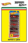 : Hot Wheels sada Ferrari 5 ks