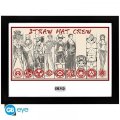 neuveden: One Piece Zarámovaný plakát - Straw Hat Crew