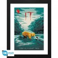 neuveden: IT Zarámovaný plakát - Georgie you will float too