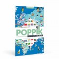 neuveden: Poppik Samolepkový plakát vzdělávací - Vlajky