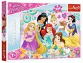neuveden: Trefl Puzzle Disney Princess - Šťastný svět princezen / 200 dílků