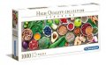 neuveden: Puzzle Panorama Zdravý vegeterián 1000 dílků