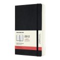 neuveden: Moleskine Diář 2021-2022 černý L, denní, měkký