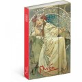 neuveden: Notes - Alfons Mucha/Princezna, linkovaný, 10,5 x 15,8 cm