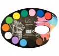 neuveden: Nassau Akvarelové barvy -paleta 12 ks + štětec