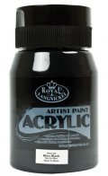 neuveden: Royal & Langnickel Akrylová barva 500ml MARS BLACK