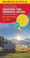 neuveden: Rakousko č. 3 - Vorarlbersko, Tyrolsko 1:200 000 / regionální mapa