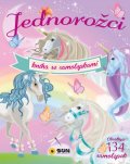 neuveden: Jednorožci - Kniha se 134 samolepkami