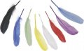 neuveden: Dekorativní peříčka husí - mix barev 8 ks / 16-21 cm