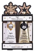 : Sada péče o ruce Winter Glamour s pilníkem na nehty Vanilka a pižmo 2x30ml