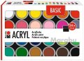 neuveden: Marabu Sada akrylových barev Basic 24 x 18 ml