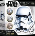 neuveden: Puzzle Wood Craft Origin Star Wars: Helma stormtroopera 160 dílků