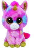 neuveden: Beanie Boos FANTASIA - jednorožec barevný 15 cm