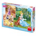 neuveden: Puzzle Princezny: Volné odpoledne 3x55 dílků