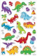 neuveden: Samolepky - Dinosauři 25 ks