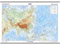 neuveden: Asie - reliéf a povrch 1:13 000 000