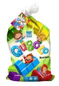 neuveden: Qubolo - Společenská hra s dřevěnými kostkami v látkovém pytlíčku STRAGOO