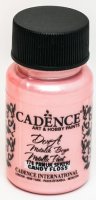 neuveden: Metalická akrylová barva Cadence Dora Metalic - cukrová vata / 50 ml