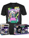 neuveden: Funko POP & Tee: Joker w/Speaker - velikost trička S