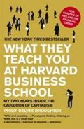 Broughton Philip Delves: What They Teach You at Harvard Business School