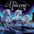 Flame Tree Studio: Unicorns by Anne Stokes Wall Calendar 2024 (Art Calendar)