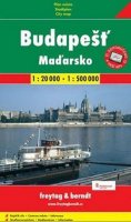 neuveden: Maďarsko + Budapešť mapy (1:500 000, 1:20 000)