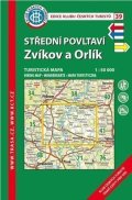 neuveden: Střední Povltaví, Zvíkov /KČT 39 1:50T Turistická mapa