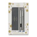 neuveden: PARKER Sada psací a kuličkové pero Jotter St. Steel CT, DUO19