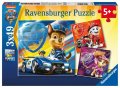 neuveden: Ravensburger Puzzle Tlapková patrola - Parťáci 3x49 dílků