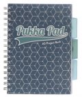 neuveden: Pukka Pad Projektový blok Glee A5, papír 80g, 100 listů, tmavě modrý