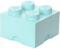 neuveden: Úložný box LEGO 4 - aqua